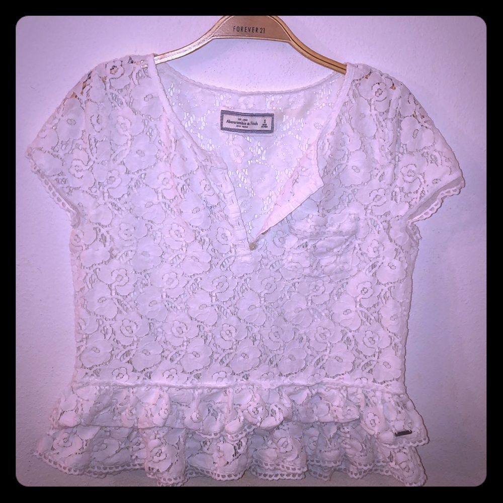 Lace blouse shirt